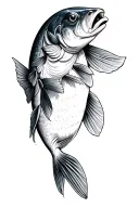 Barramundi tattoo design idea
