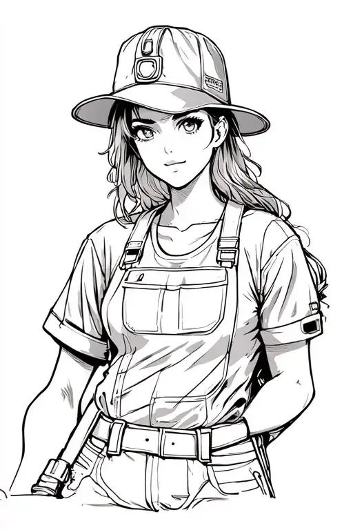 trader occupation tattoo design idea