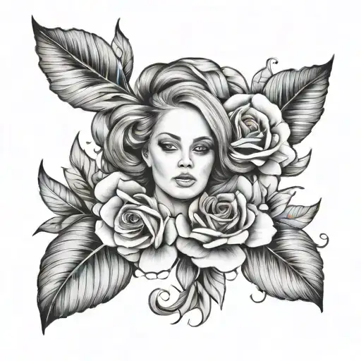 Adele tattoo tattoo design idea