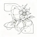 Create a tattoo design that includes the lyrics “There’s something in the way you lay, enough to make the dead switch gr tattoo design idea