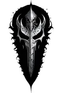 dark souls tattoo design idea