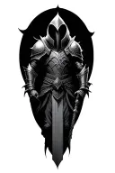 dark souls tattoo design idea