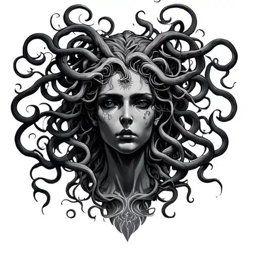 Test Da Medusa Head tattoo design idea