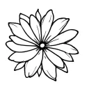 tiare flower tattoo design idea