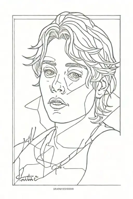 Poitless von lewis capaldi tattoo design idea