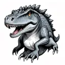 Land Before Time tattoo design idea