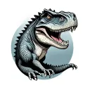 Land Before Time tattoo design idea