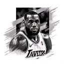 lebron james tattoo design idea