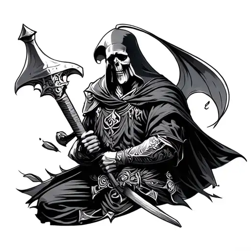 Executioner tattoo design idea