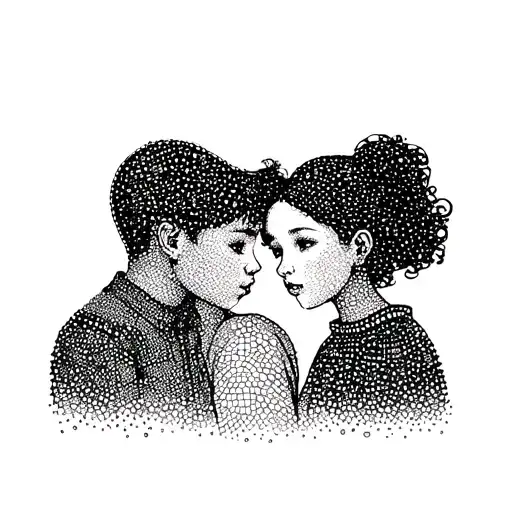 3 siblings tattoo design idea