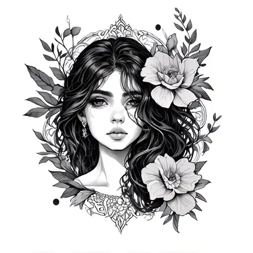 I want the name Jade Kaelyne within the design of the tattoo tattoo design idea