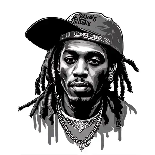 lil Wayne lyric tattoo design idea