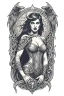 Morrigan tattoo design idea