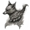 Morse tattoo design idea