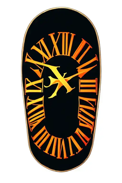 ROMAN NUMERAL MAY 03, 1995 GMC sierra tattoo design idea