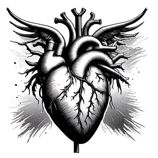 Heart Surgery tattoo design idea