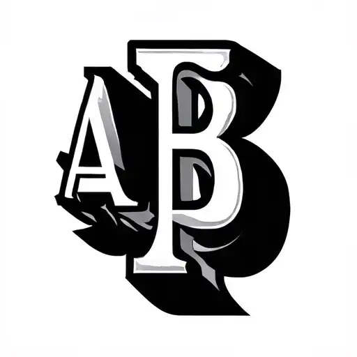 Abc Blocks tattoo design idea