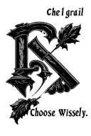 "Choose Wisely" holy grail from Indiana jones tattoo design idea