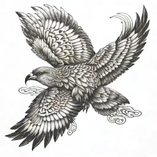 reate something that illustrates finding happiness in solitude and make it more masculine tattoo design idea