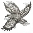 reate something that illustrates finding happiness in solitude and make it more masculine tattoo design idea