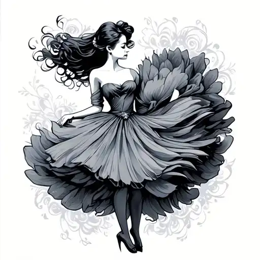 I Hope You Dance tattoo design idea