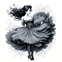 I Hope You Dance tattoo design idea