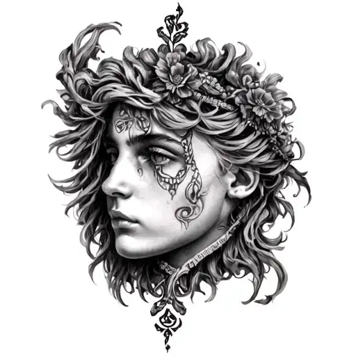 pierce, Gemini, Scotland tattoo design idea