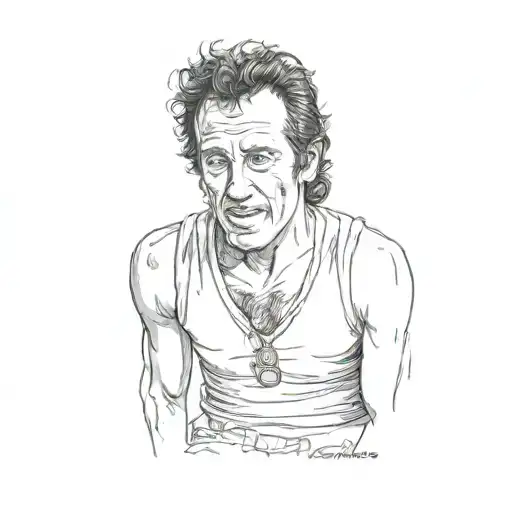 bruce springsteen tattoo design idea