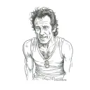 bruce springsteen tattoo design idea