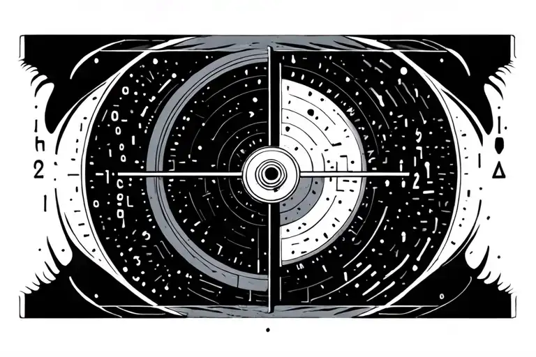 Morse Code tattoo design idea