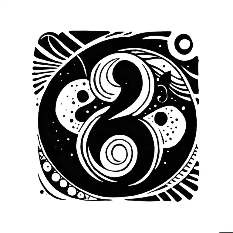 semicolon tattoo design idea