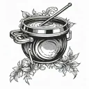 Steel Pan tattoo design idea