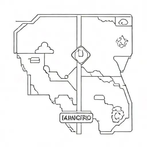 Kanguro, Australian road sign tattoo tattoo design idea