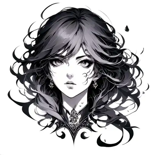 rias gremory tattoo design idea