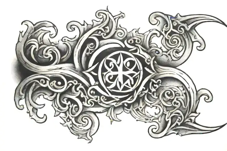 wrist tattoo symbol for impermanence tattoo design idea