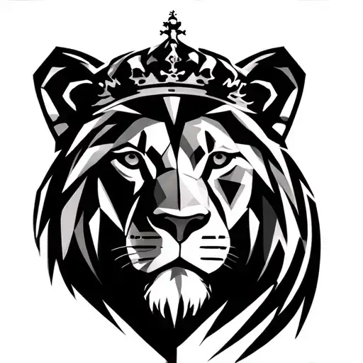 lion real madrid tattoo design idea