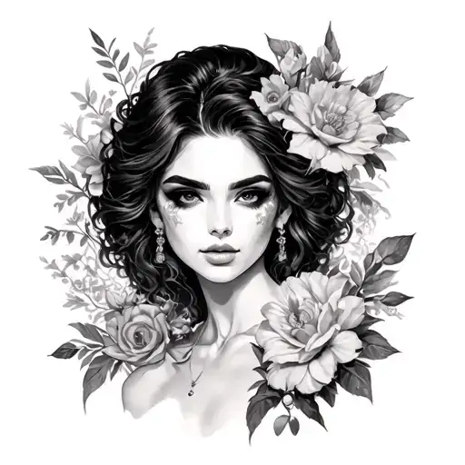 Stevie's Beauty VI XXII MMXXV tattoo design idea