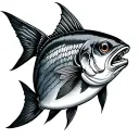 Sardine tattoo design idea