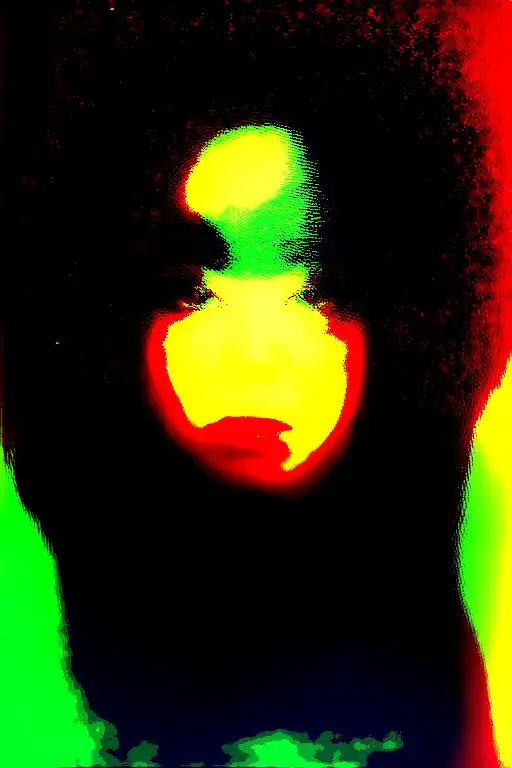 abstrac Woman Portrait demonstrating my tattoo design idea