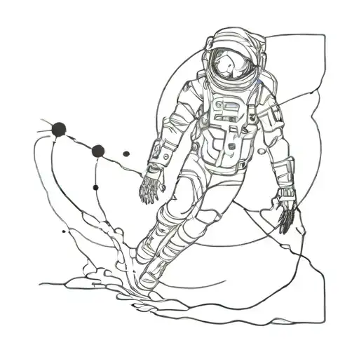 Interstellar Movie tattoo design idea
