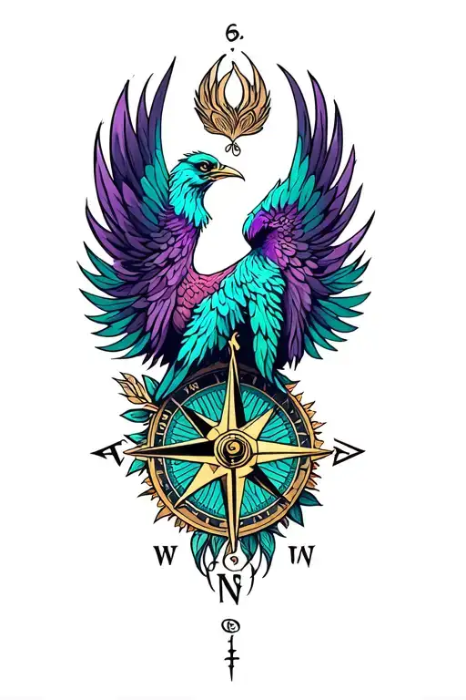 266+ Compass Calf Tattoos in 2026 - BlackInk AI