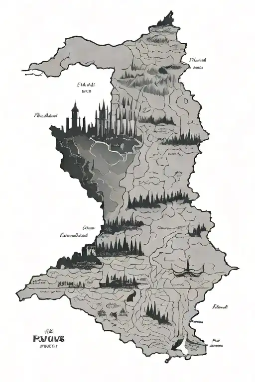 punjab map tattoo design idea