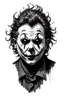 aet the clown, michael myers, freddy krueger, jason vorhees tattoo design idea