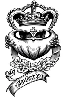 Claddagh tattoo design idea
