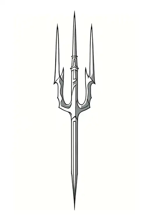 Ukraine trident support war tattoo design idea