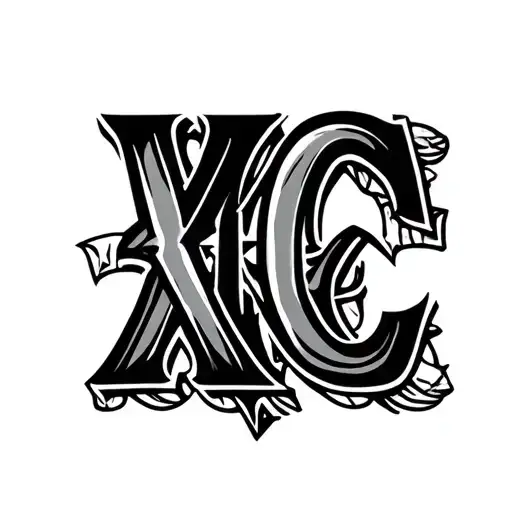 IC XC nika greek tattoo letters tattoo design idea