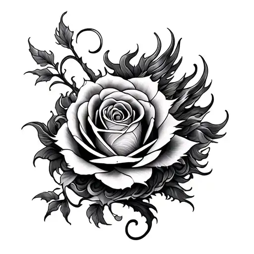 3188+ Dragon And Rose Tattoo Ideas in 2026 - BlackInk AI