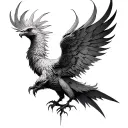 Phoenix Harry potter tattoo design idea
