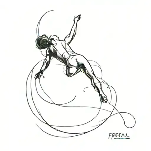 It's called: Freefall tattoo design idea