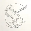 It's called: Freefall tattoo design idea